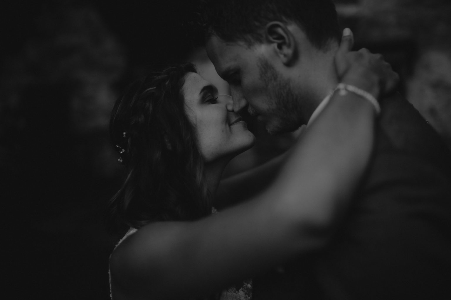 Brautpaar Tamara und Sebastian am Hochzeitstag